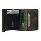 Secrid Slimwallet Vintage Olijfgroen Zwart - Secrid