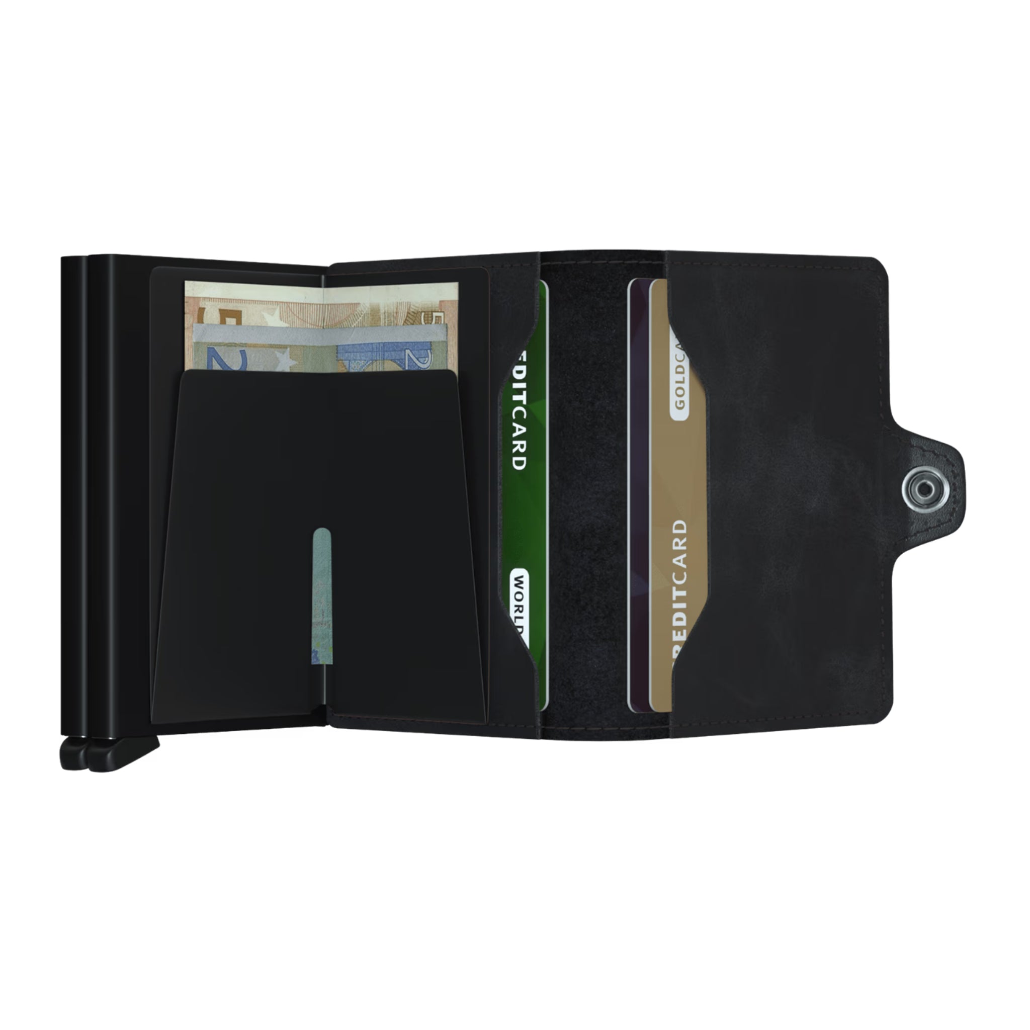 Secrid Twinwallet Vintage Zwart - Secrid