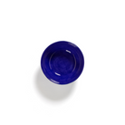 Serax Feast Donkerblauw Swirl-Stripes Wit 