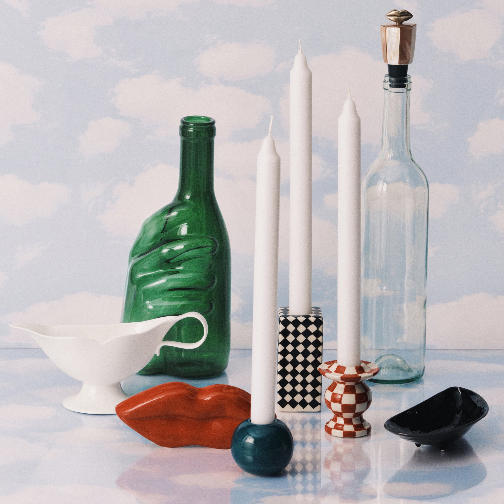 Serax Wouters & Hendrix Edward Karaf Groen Les Objets Mouleversants Collectie