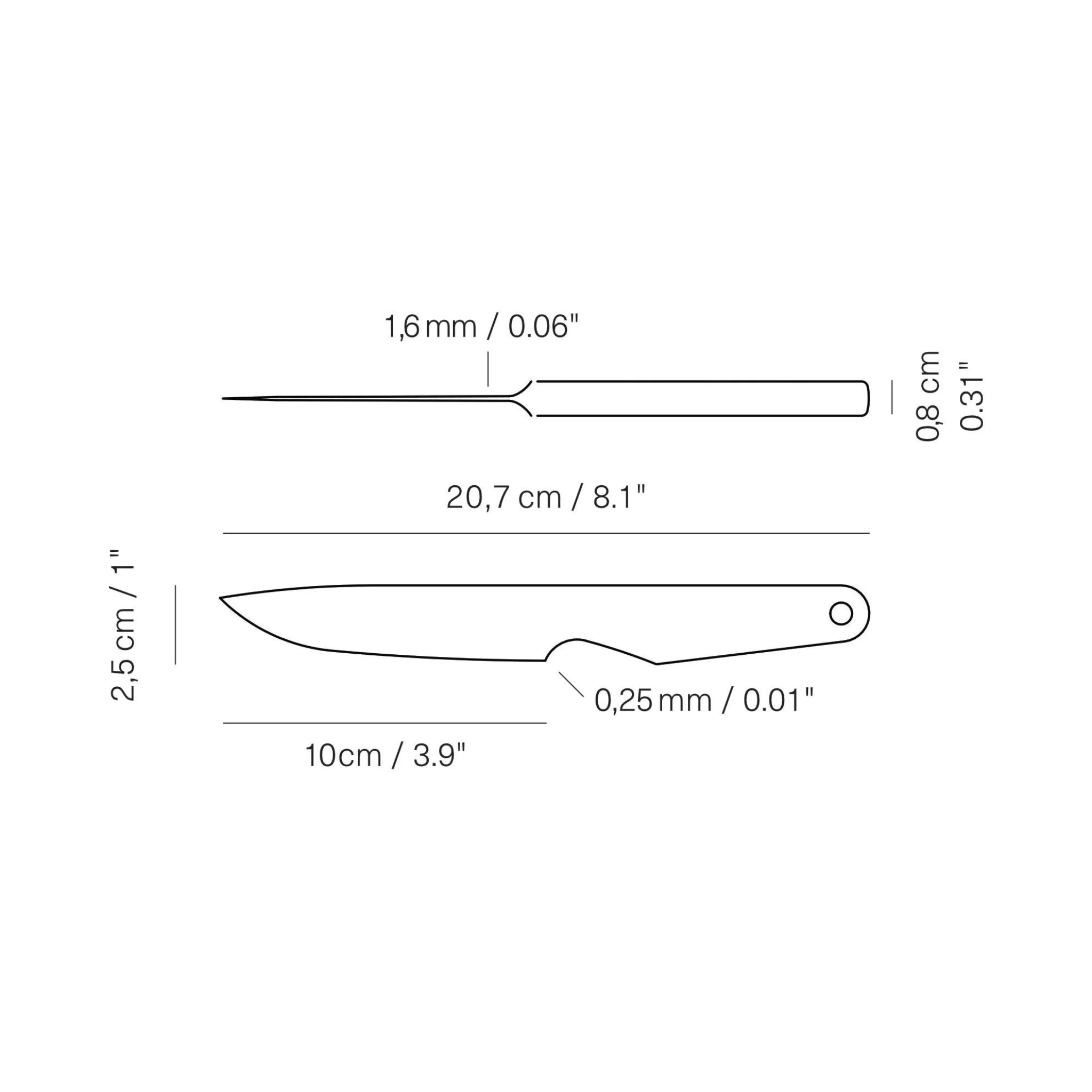 Veark Schilmes 10cm Afmetingen