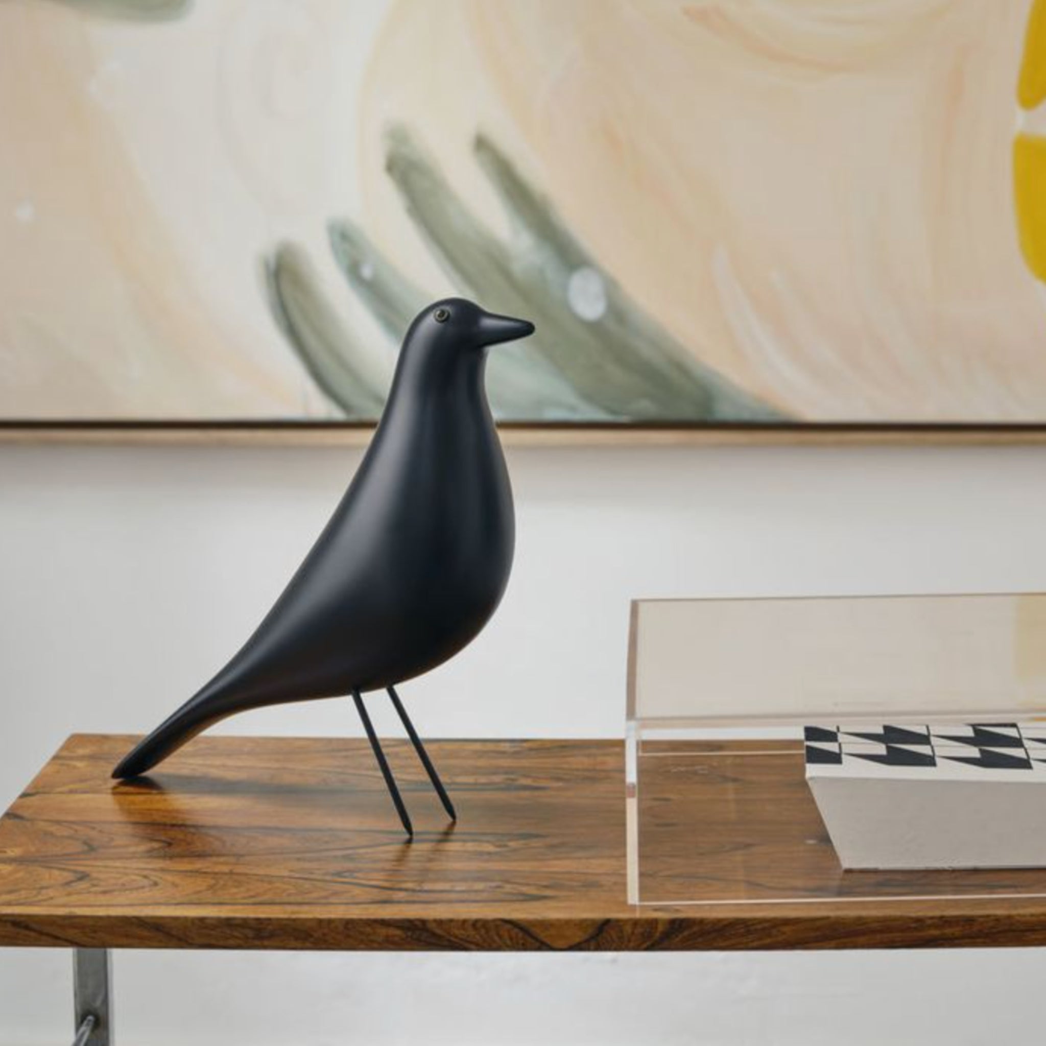 Vitra Eames House Bird Zwart Interieur