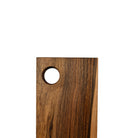 De Weshwood Serveerplank Europese Notelaar 17/54 is een rechthoekige houten serveerplank met ronde uitsparing, van het merk Weshwood, getoond tegen een witte achtergrond.